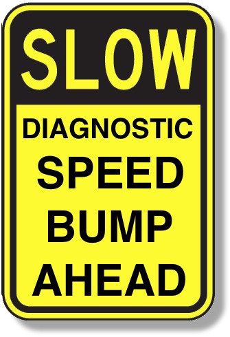 Diagnostic Speed Bump