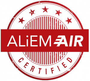 ALIEM AIR Certified Logo