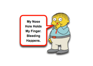 Epistaxis in Children \u2014 Pediatric EM Morsels