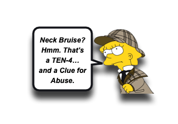 Sentinel Bruising and Abusive Injury