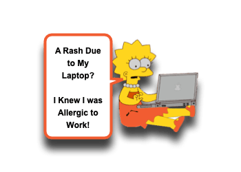 Erythema ab igne and Laptop Computers