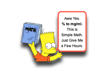 Calculating Local Anesthetic Dose